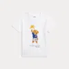 Polo Ralph Lauren Big Boys Polo Bear Cotton Jersey T-shirt In White