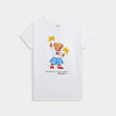 POLO RALPH LAUREN RALPH LAUREN POLO BEAR COTTON JERSEY TEE