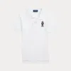 Polo Ralph Lauren Man Polo Shirt White Size Xxl Cotton In White Core Bear