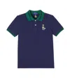 Polo Ralph Lauren Polo Bear Cotton Polo Shirt In Blue