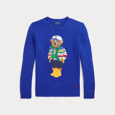 POLO RALPH LAUREN POLO BEAR COTTON SWEATER