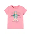 Polo Ralph Lauren Polo Bear Cotton T-shirt In Pink