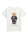 Polo Ralph Lauren Toddler And Little Boys Polo Bear Jersey T-shirt In Neutral