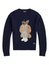 Polo Ralph Lauren Sweater Pullover Hunter Navy In Blue