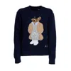 Polo Ralph Lauren Polo Bear Crewneck Sweater In Wool, Cashmere In Black