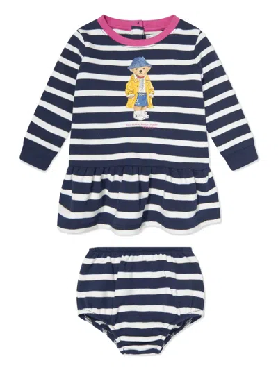 POLO RALPH LAUREN POLO BEAR DRESS (SET OF TWO)