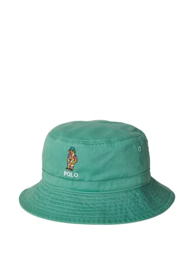 POLO RALPH LAUREN POLO BEAR-EMBROIDERED BUCKET HAT