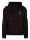 Polo Ralph Lauren Polo Bear Embroidered Hoodie In Brown