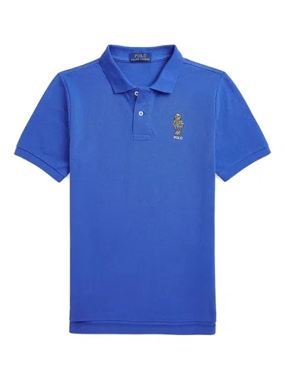 POLO RALPH LAUREN POLO BEAR-EMBROIDERED POLO SHIRT