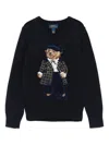 POLO RALPH LAUREN POLO BEAR-EMBROIDERED SWEATER