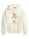 Polo Ralph Lauren Polo Bear Fleece Hoodie Clothing In Neutral