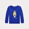 Polo Ralph Lauren Polo Bear Fleece Sweatshirt In Cruise Royal