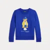 Polo Ralph Lauren Polo Bear Fleece Sweatshirt In Cruise Royal