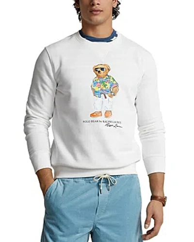 Polo Ralph Lauren Polo Bear Fleece Sweatshirt In White