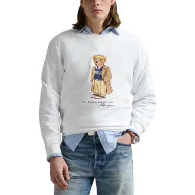 Polo Ralph Lauren Polo Bear Graphic Sweatshirt In Gray