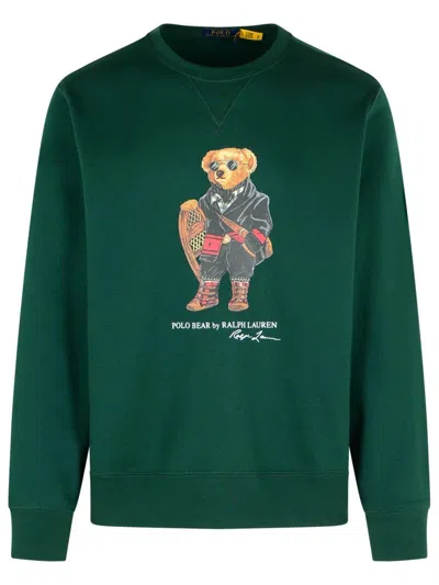 Polo Ralph Lauren Cotton-blend Sweatshirt In Green
