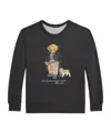 Polo Ralph Lauren Kids Polo Bear Crewneck Sweatshirt In Black