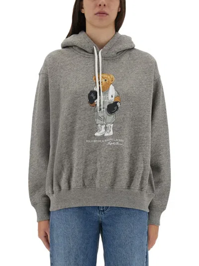 POLO RALPH LAUREN POLO RALPH LAUREN "POLO BEAR" HOODED SHIRT