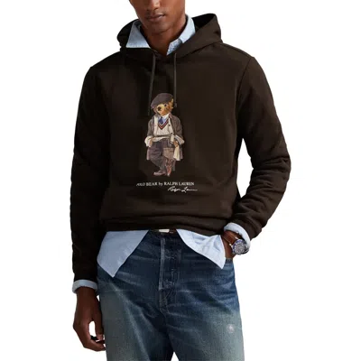 Polo Ralph Lauren Polo Bear Hoodie In Black