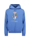 Polo Ralph Lauren Polo Bear Hoodie In Blue