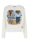 POLO RALPH LAUREN POLO RALPH LAUREN POLO BEAR INTARSIA KNITTED JUMPER