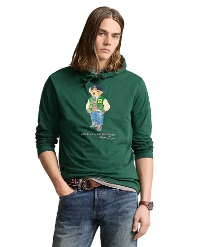 POLO RALPH LAUREN POLO BEAR JERSEY HOODED TEE 