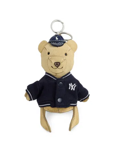 Polo Ralph Lauren Polo Bear Keyring In Neutral