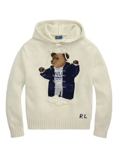 Polo Ralph Lauren Karierter Polo Bear Hoodie