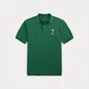 Polo Ralph Lauren Short Sleeve Novelty Bear Polo In Antique Green