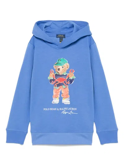 POLO RALPH LAUREN POLO-BEAR-MOTIF HOODIE