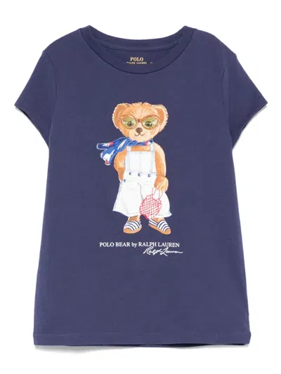 POLO RALPH LAUREN POLO BEAR-MOTIF T-SHIRT