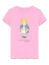 Polo Ralph Lauren Polo Bear-motif T-shirt In Pink