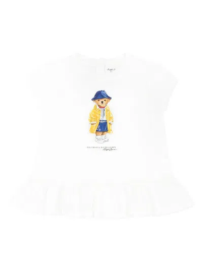 POLO RALPH LAUREN POLO BEAR-MOTIF T-SHIRT