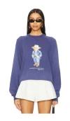 Polo Ralph Lauren Sweatshirt En Coton In 深钴蓝色