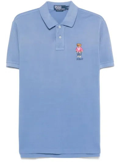 POLO RALPH LAUREN POLO BEAR-PATCH POLO SHIRT
