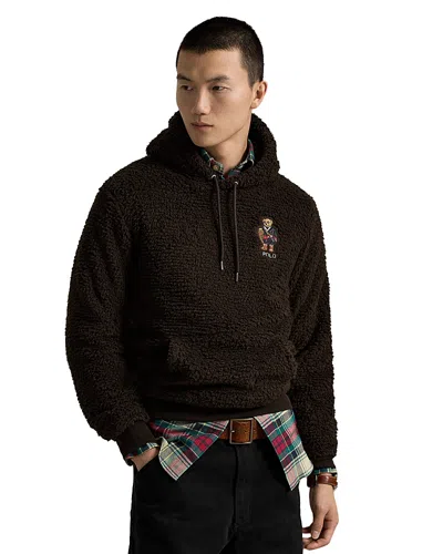 POLO RALPH LAUREN POLO BEAR PILE FLEECE HOODIE