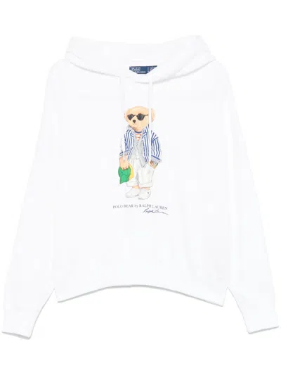 POLO RALPH LAUREN POLO BEAR-PRINT HOODIE