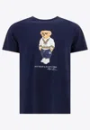 Polo Ralph Lauren Polo Bear Print T-shirt In Blue