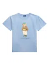 Polo Ralph Lauren Polo Bear Cotton Graphic T-shirt In Blue