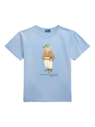 POLO RALPH LAUREN POLO BEAR-PRINT T-SHIRT