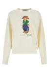 POLO RALPH LAUREN POLO RALPH LAUREN POLO BEAR PRINTED CREWNECK SWEATSHIRT