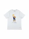 Polo Ralph Lauren Big Boys Polo Bear Cotton Jersey T-shirt In White