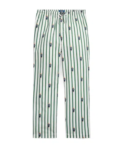 Polo Ralph Lauren Polo Bear Pyjama Bottom In Green