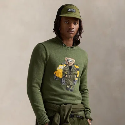 Polo Ralph Lauren Pull À Motif Brodé In Green
