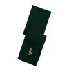 Polo Ralph Lauren Polo Bear Scarf In Green