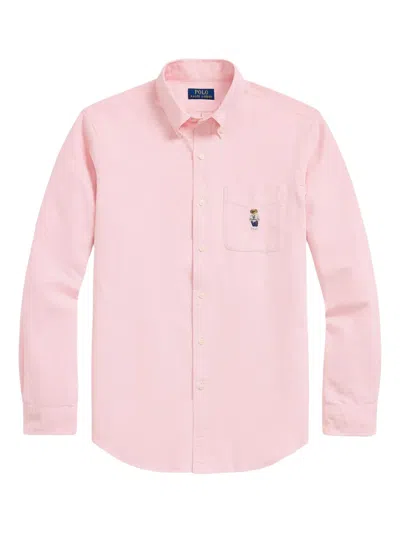 Polo Ralph Lauren Polo Bear Shirt In Blue