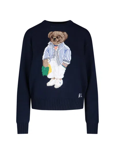 POLO RALPH LAUREN 'POLO BEAR' SWEATER