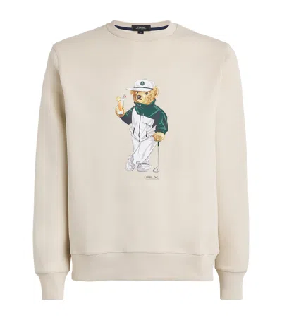 Polo Ralph Lauren Polo Bear Sweatshirt In Beige