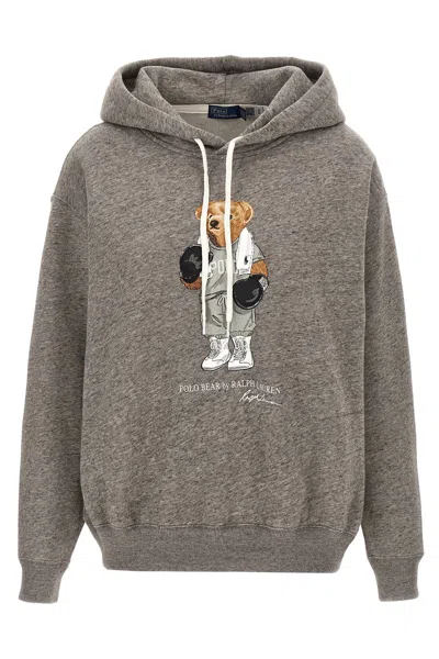 Polo Ralph Lauren 'polo Bear' Sweatshirt In Brown