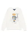 Polo Ralph Lauren Polo Bear Terry Sweatshirt In White